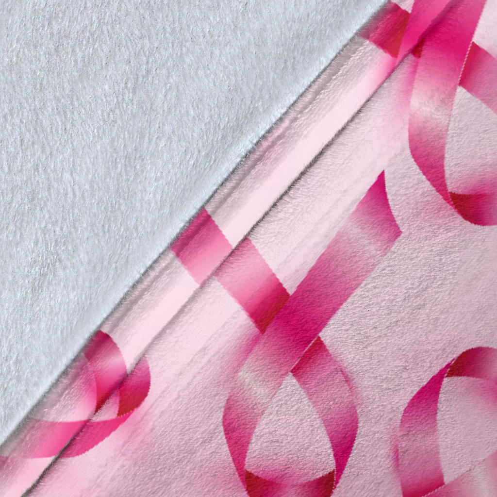 Breast cancer Pattern Print Design 04 Premium Blanket