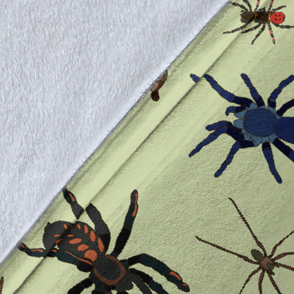 Tarantula Pattern Print Design 02 Premium Blanket
