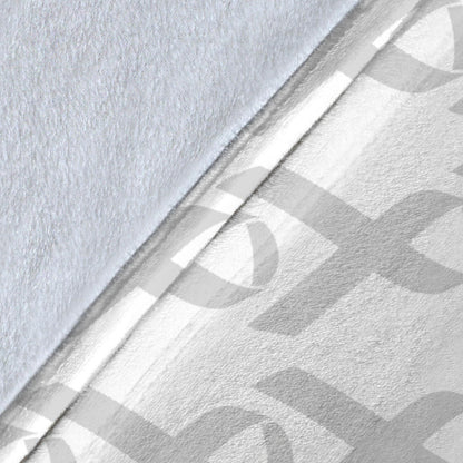 Brain cancer Pattern Print Design 02 Premium Blanket