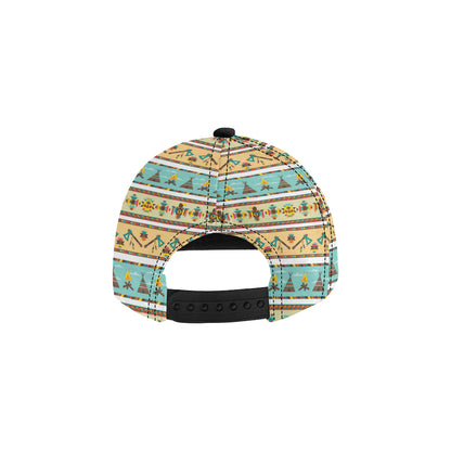 American indian Life Pattern Snapback Cap