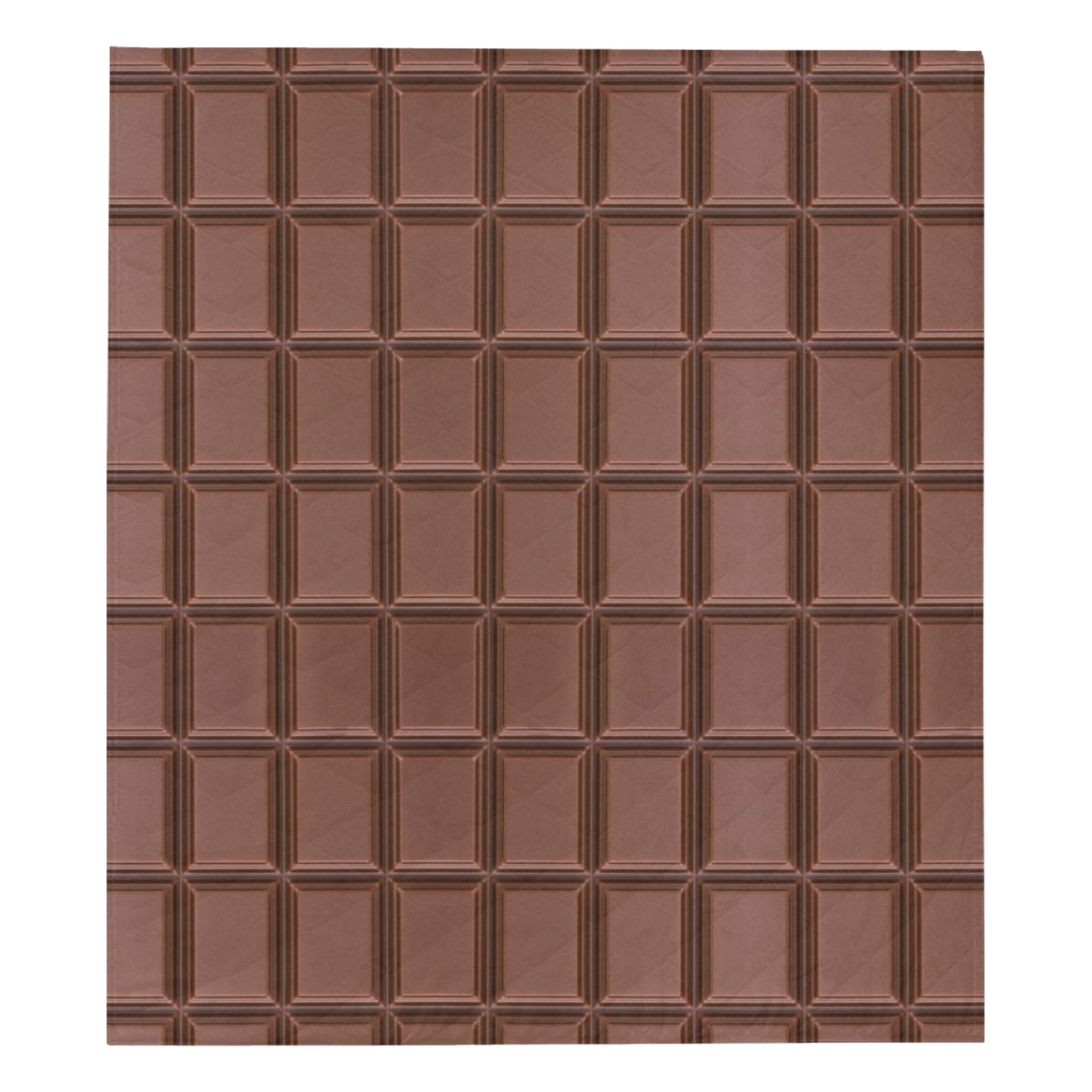 Chocolate Pattern Print Design 03 Premium Quilt