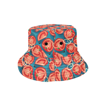 Tomato Print Design LKS301 Unisex Bucket Hat