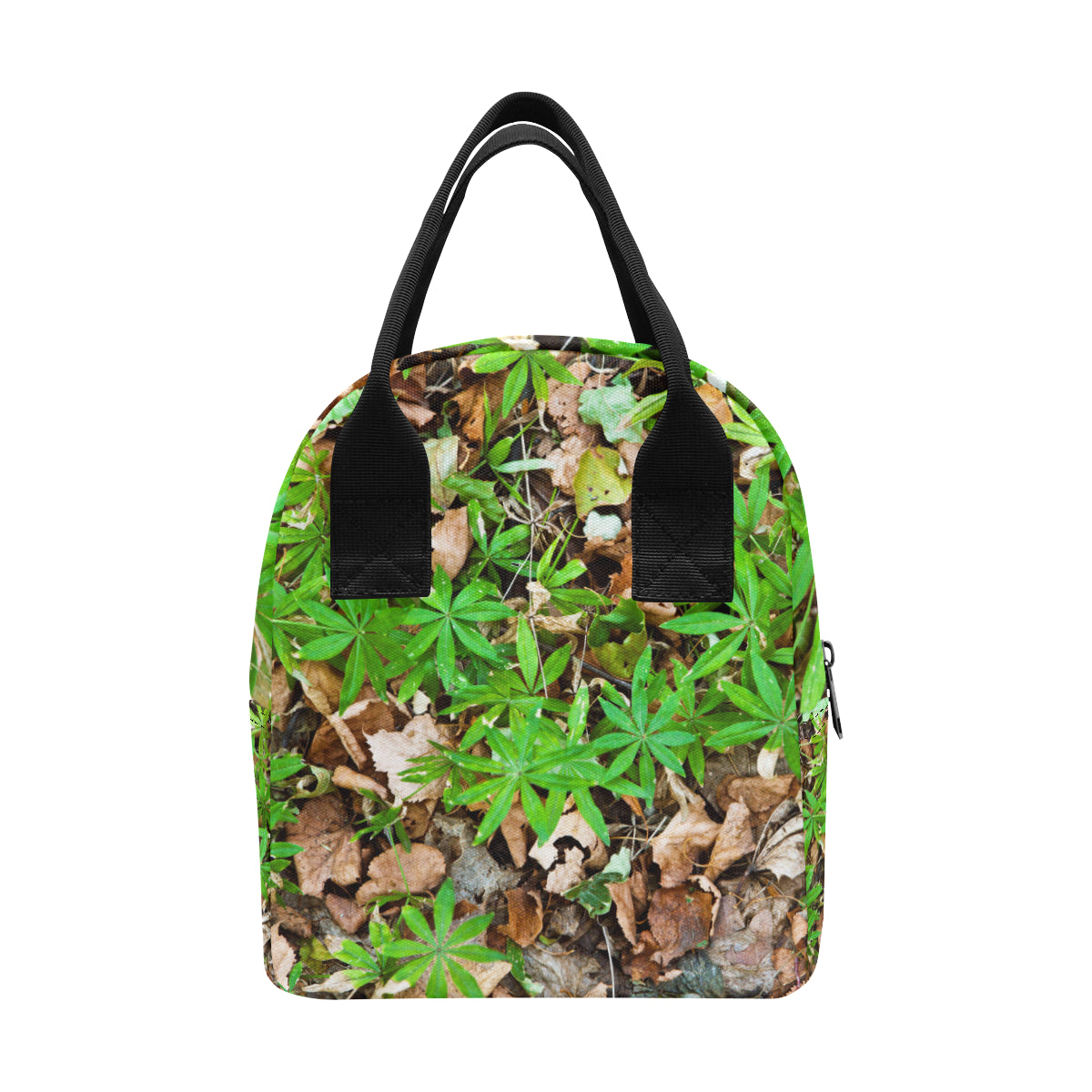 Camouflage Realistic Tree Fresh Print Insulated Lunch Bag