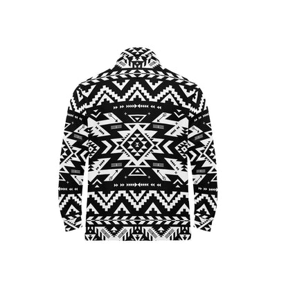 Tribal indians native aztec Long Sleeve Polo Shirt For Men's