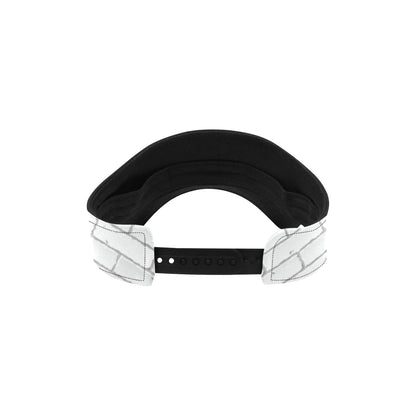 Brick White Pattern Print Design 03 Unisex Sun Visor