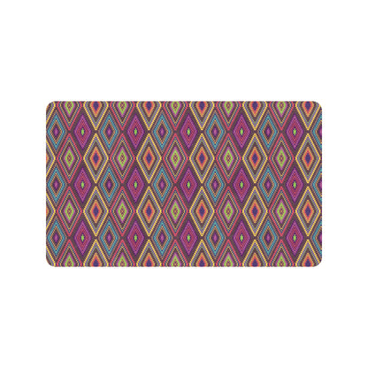 Southwestern Print Rubber Doormat