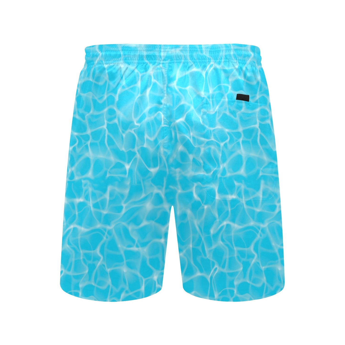Swimming Pool Texture Print Design LKS301 Men's Swim Trunks Beach Shorts