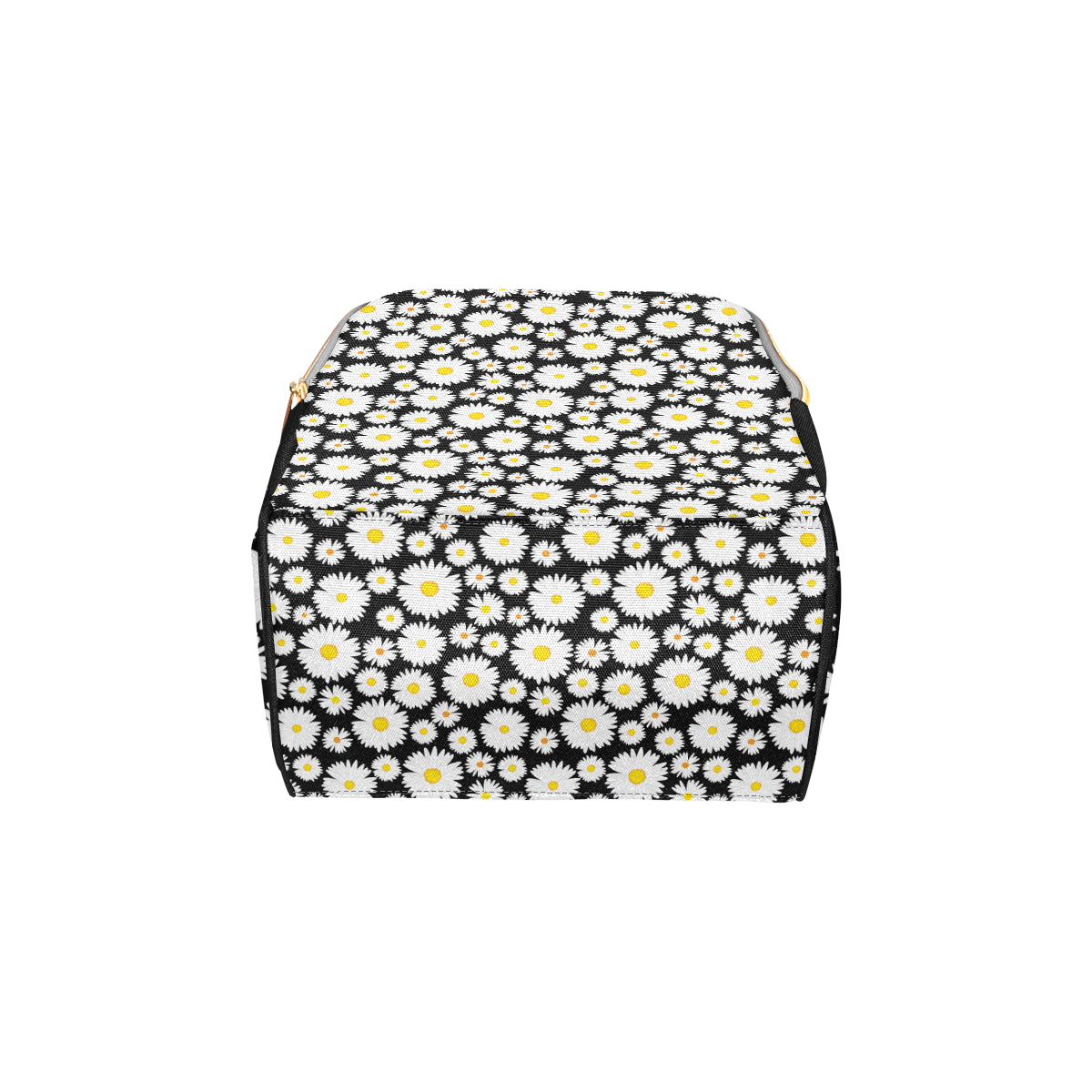 Daisy Pattern Print Design 01 Diaper Bag Backpack