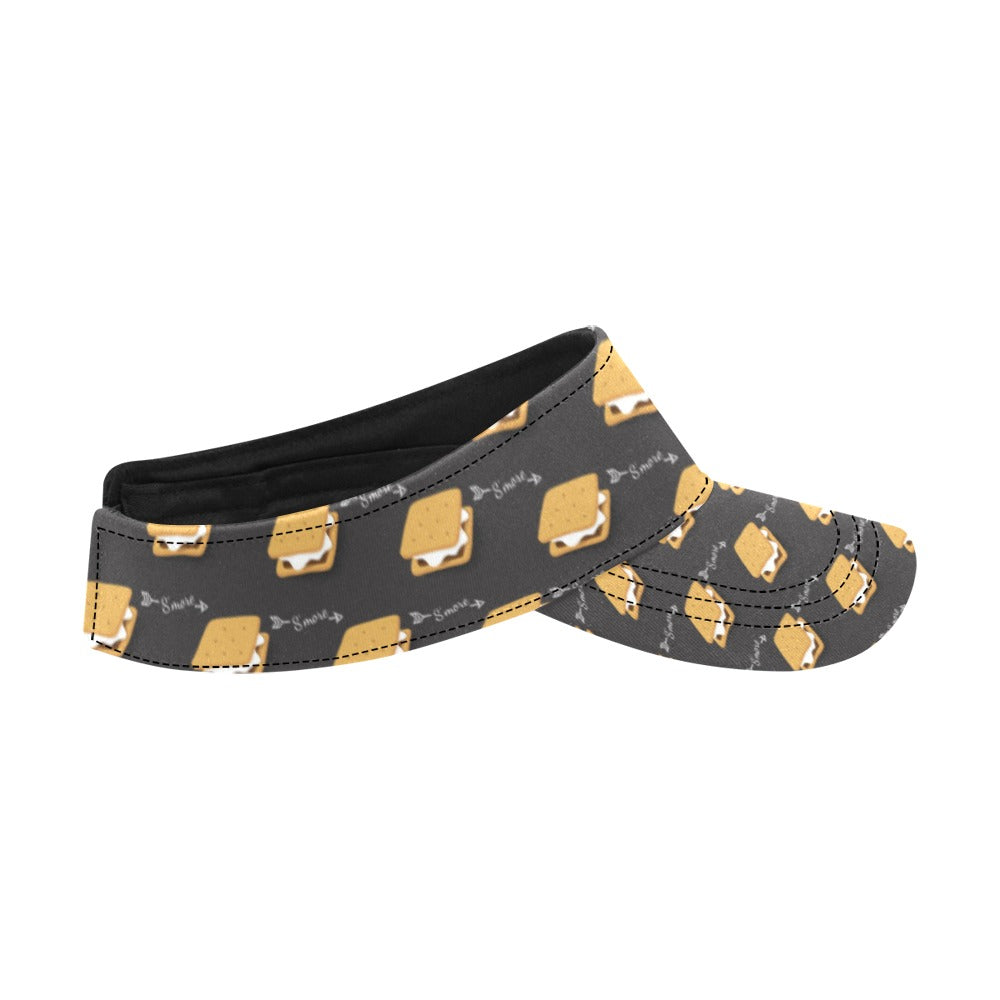 S_Mores Print Design LKS301 Unisex Sun Visor