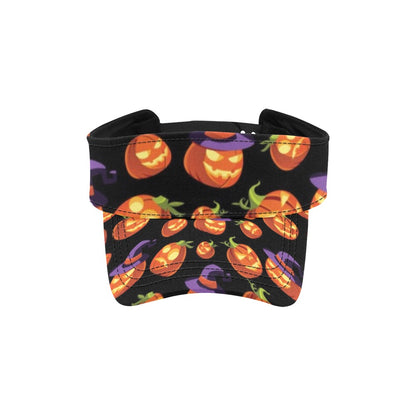 Witch Pumpkin Halloween Print LKS302 Unisex Sun Visor