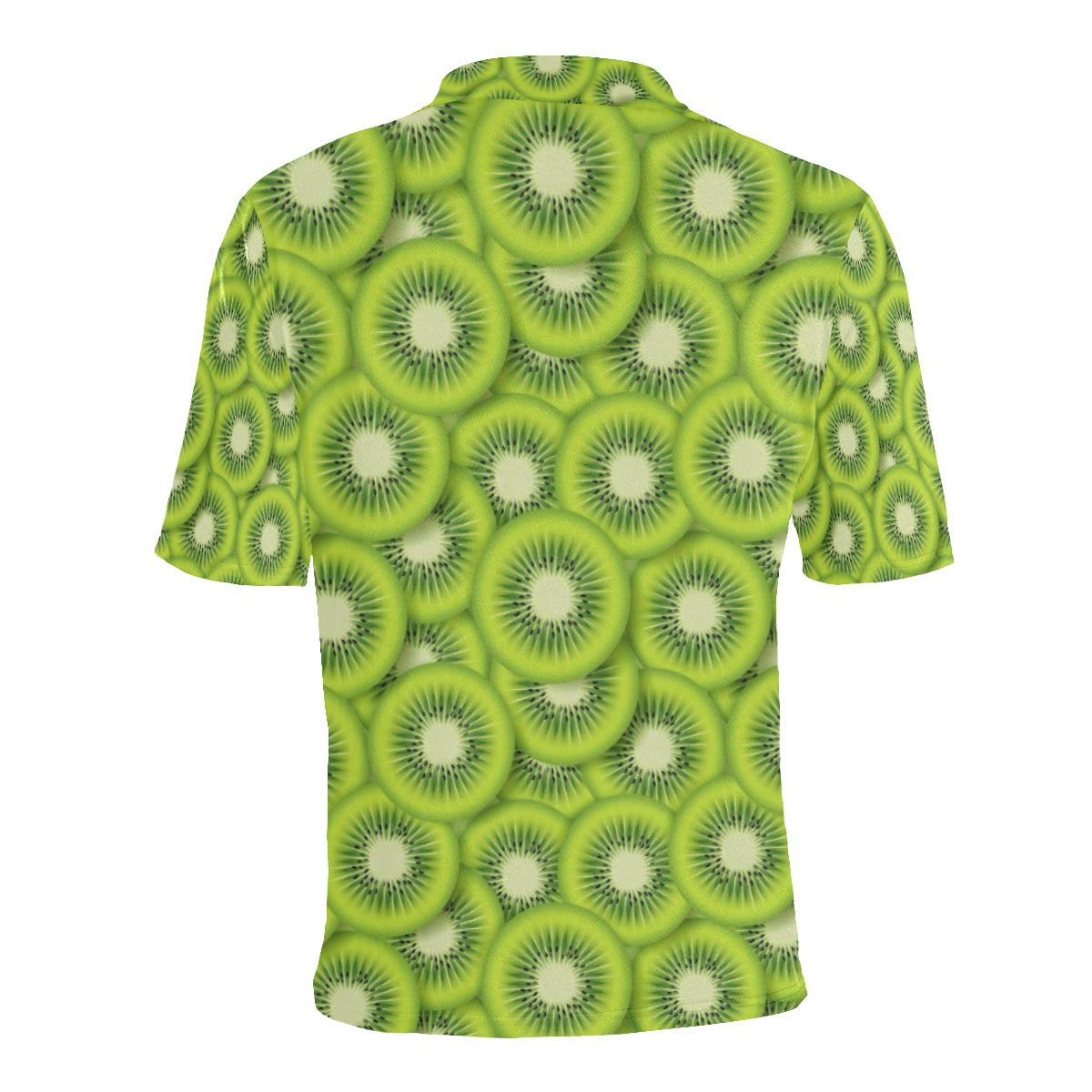 Kiwi Pattern Print Design KW01 Men Polo Shirt