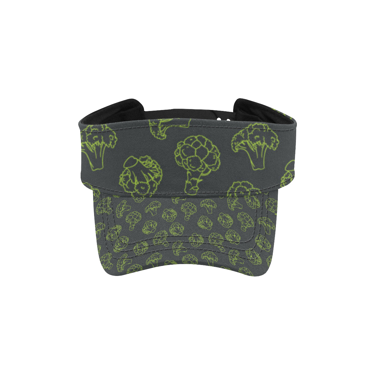 Broccoli Pattern Print Design 01 Unisex Sun Visor