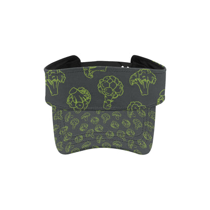 Broccoli Pattern Print Design 01 Unisex Sun Visor