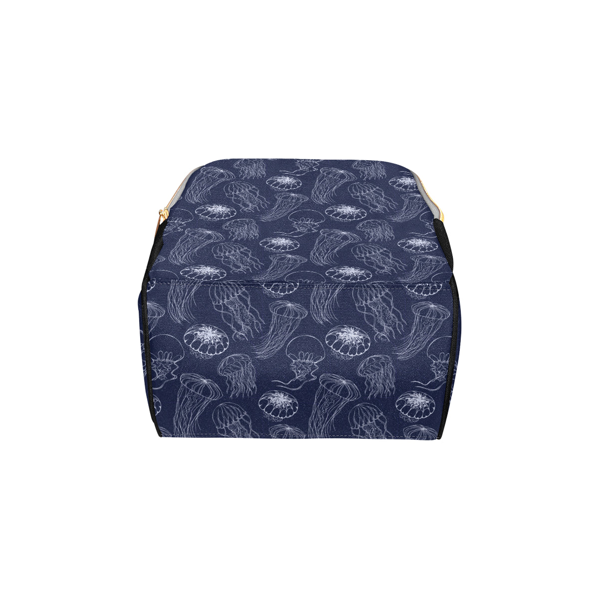 Jellyfish Pattern Print Design 05 Diaper Bag Backpack