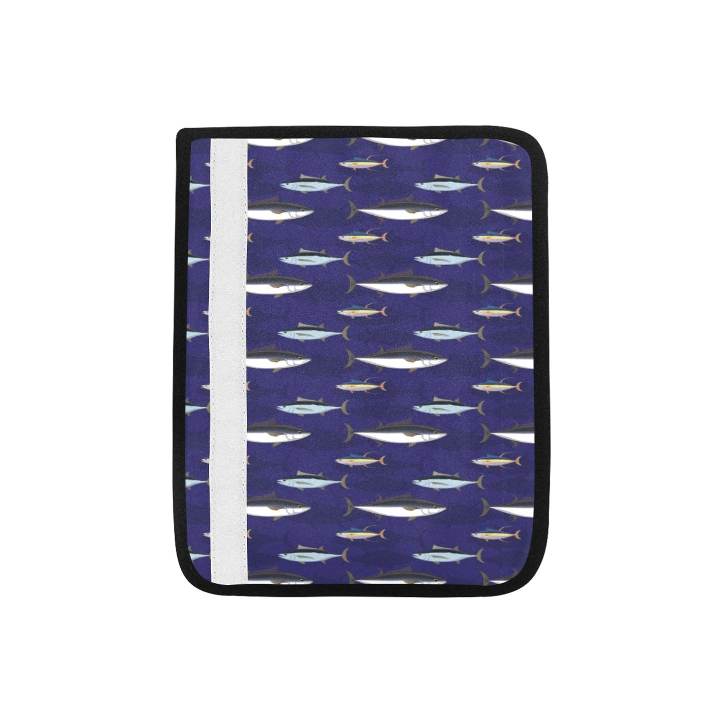 Tuna Fish Print Design LKS304 Car Seat Belt Cover