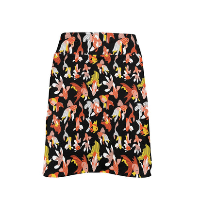 Goldfish Print Design LKS401 17" Golf & Pickleball Skort with Pockets