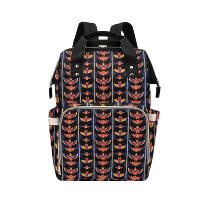 Totem Print Design LKS301 Diaper Bag Backpack