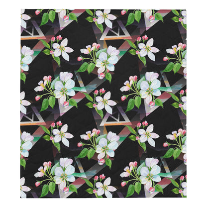 Apple blossom Pattern Print Design AB07 Premium Quilt