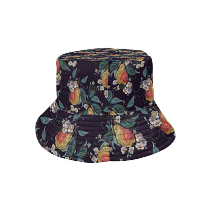 Pear Pattern Print Design PE02 Unisex Bucket Hat