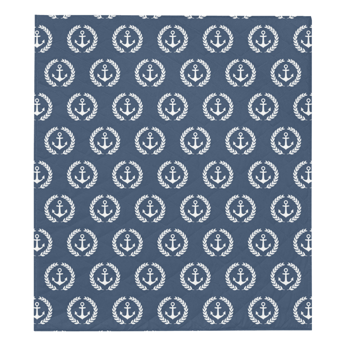 Anchor Pattern Print Design 04 Premium Quilt