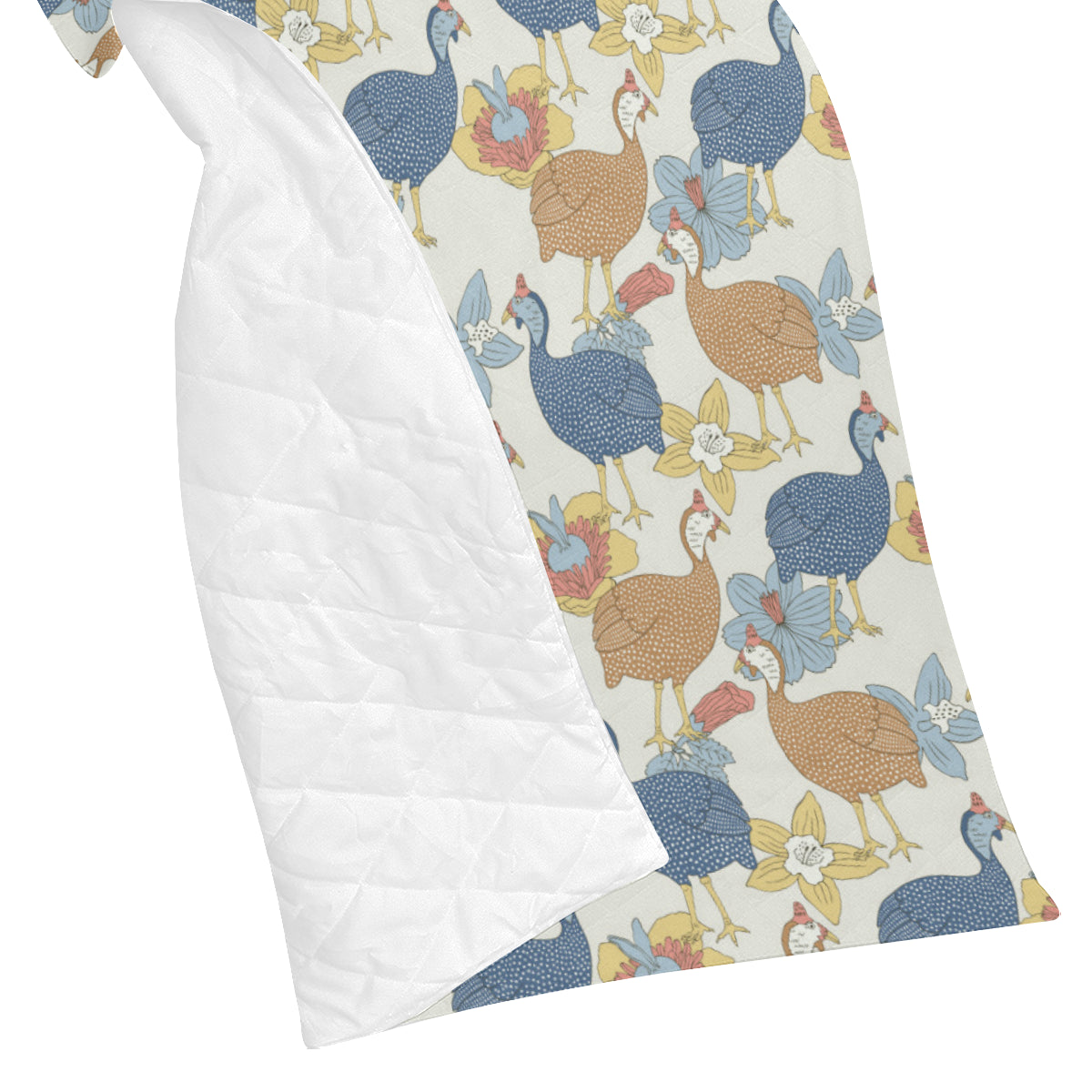 Guinea Fowl Pattern Print Design 01 Premium Quilt