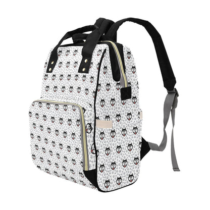 Siberian Huskies Print Design LKS305 Diaper Bag Backpack