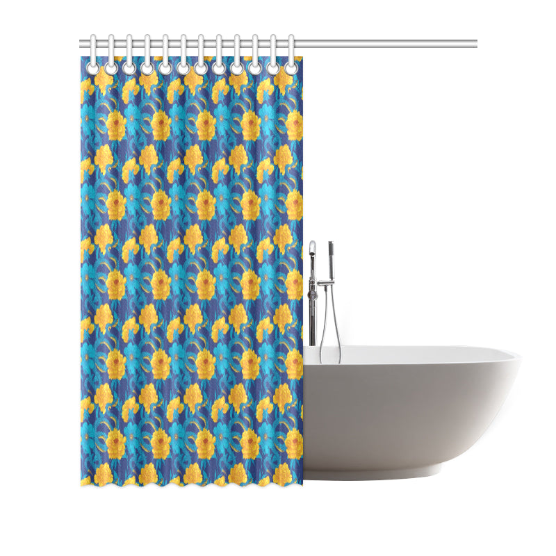 Boa Pattern Print Design 01 Shower Curtain