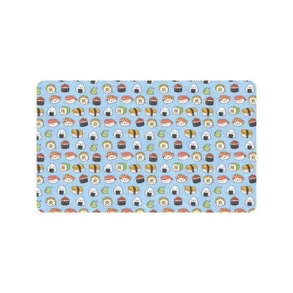 Sushi Cartoon Design Rubber Doormat