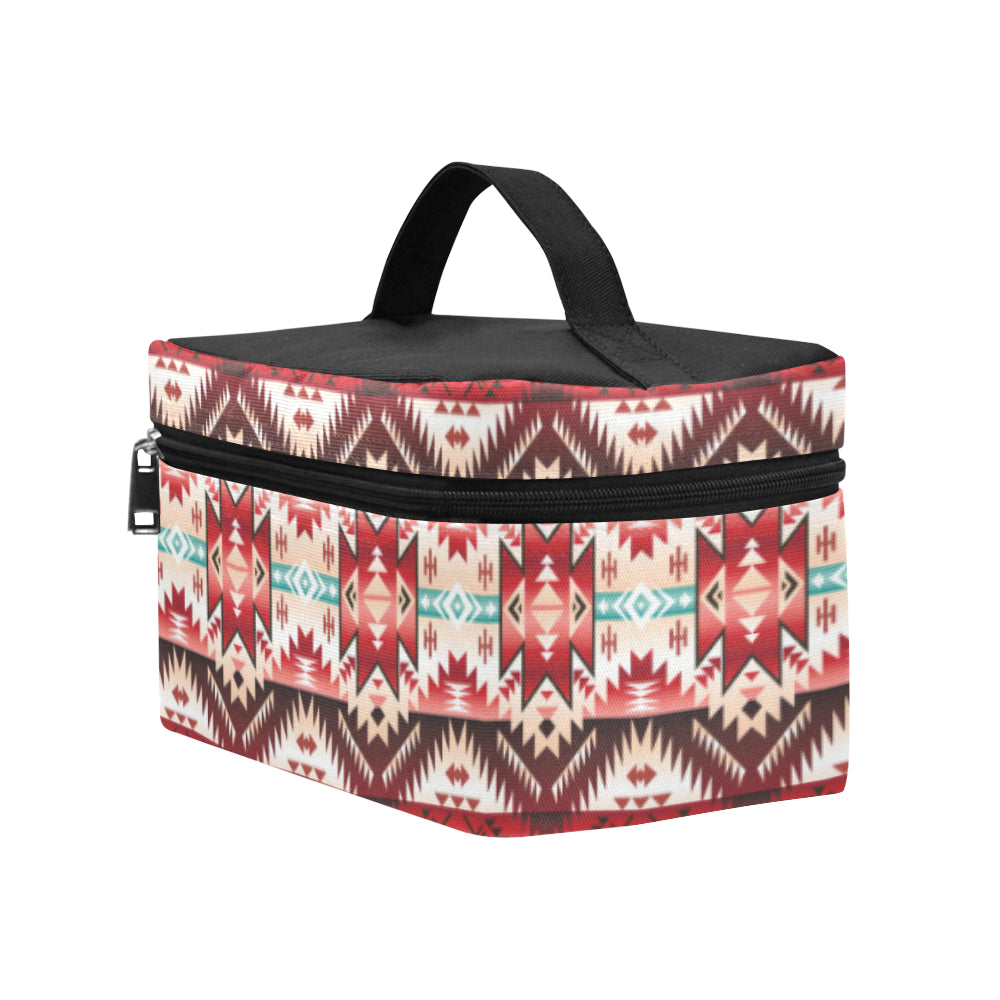 Aztec Western Style Print Pattern Makeup Bag