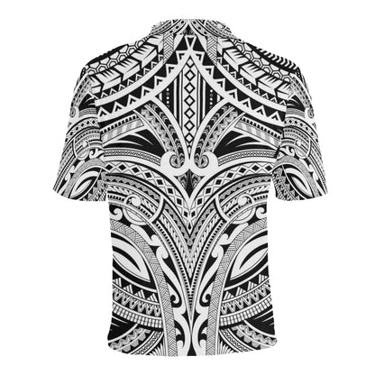 Maori Pattern Print Design 06 Men Polo Shirt