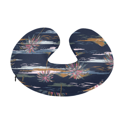 Pacific island Pattern Print Design A06 U-Shaped Travel Neck Pillow