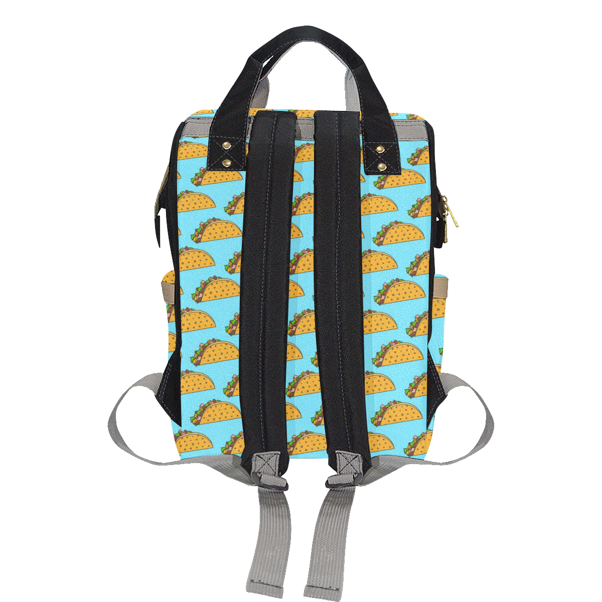 Taco Pattern Print Design TC03 Diaper Bag Backpack
