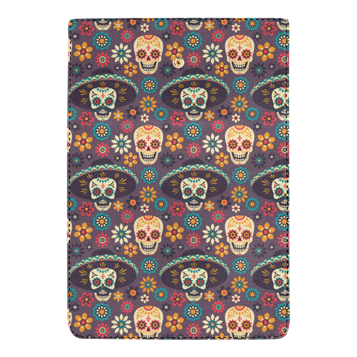 sugar skull Maxican Pattern Women's Trifold Wallet