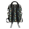 Creepy Print Design LKS303 Diaper Bag Backpack