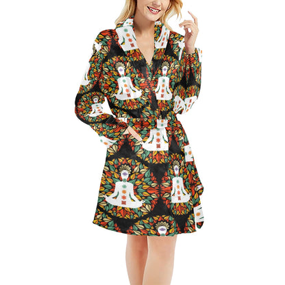 Chakra Yoga Women's Fleece Robe