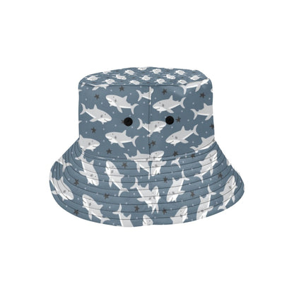Shark Print Design LKS305 Unisex Bucket Hat