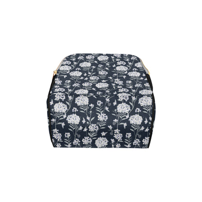 Hydrangea Pattern Print Design HD07 Diaper Bag Backpack