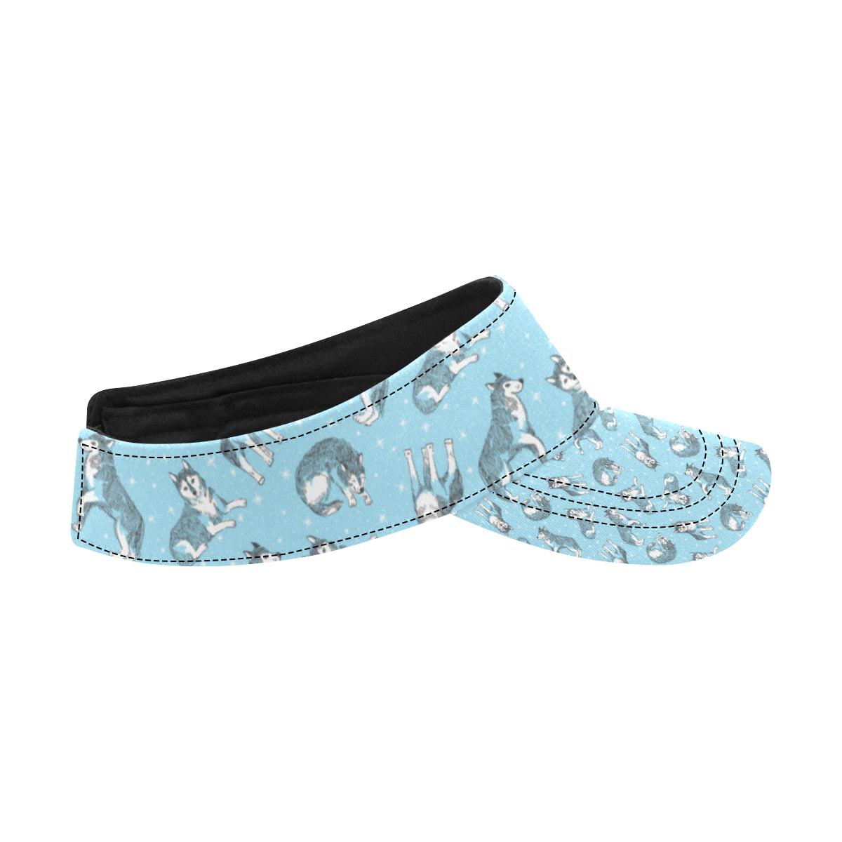 Wolf Design Print Pattern Unisex Sun Visor