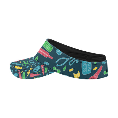 Phlebotomist Pattern Print Design A03 Unisex Sun Visor