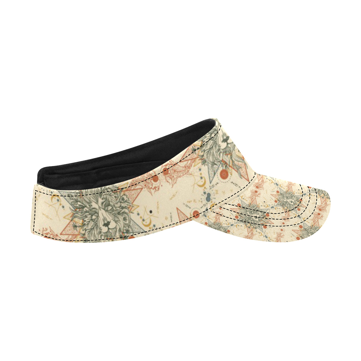 Leo Pattern Print Design 02 Unisex Sun Visor