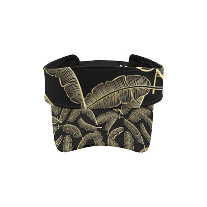 Banana Leaf Pattern Print Design BL07 Unisex Sun Visor