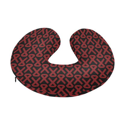 Multiple myeloma Pattern Print Design A01 U-Shaped Travel Neck Pillow