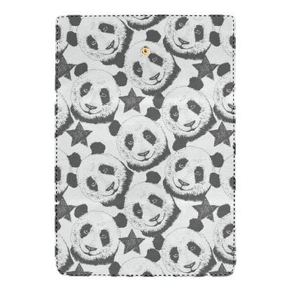 Panda Pattern Print Design A02 Women's Trifold Wallet