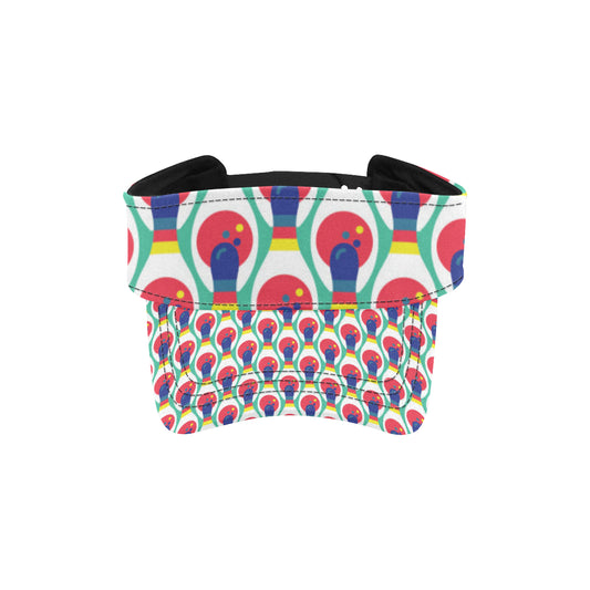 Bowling Pattern Print Design 05 Unisex Sun Visor