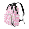 Rabbit Print Design LKS401 Diaper Bag Backpack