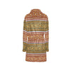 Ancient Greek Pattern Print Design LKS302 Women's Fleece Robe