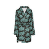 Sea Turtle Print Design LKS302 Women's Fleece Robe