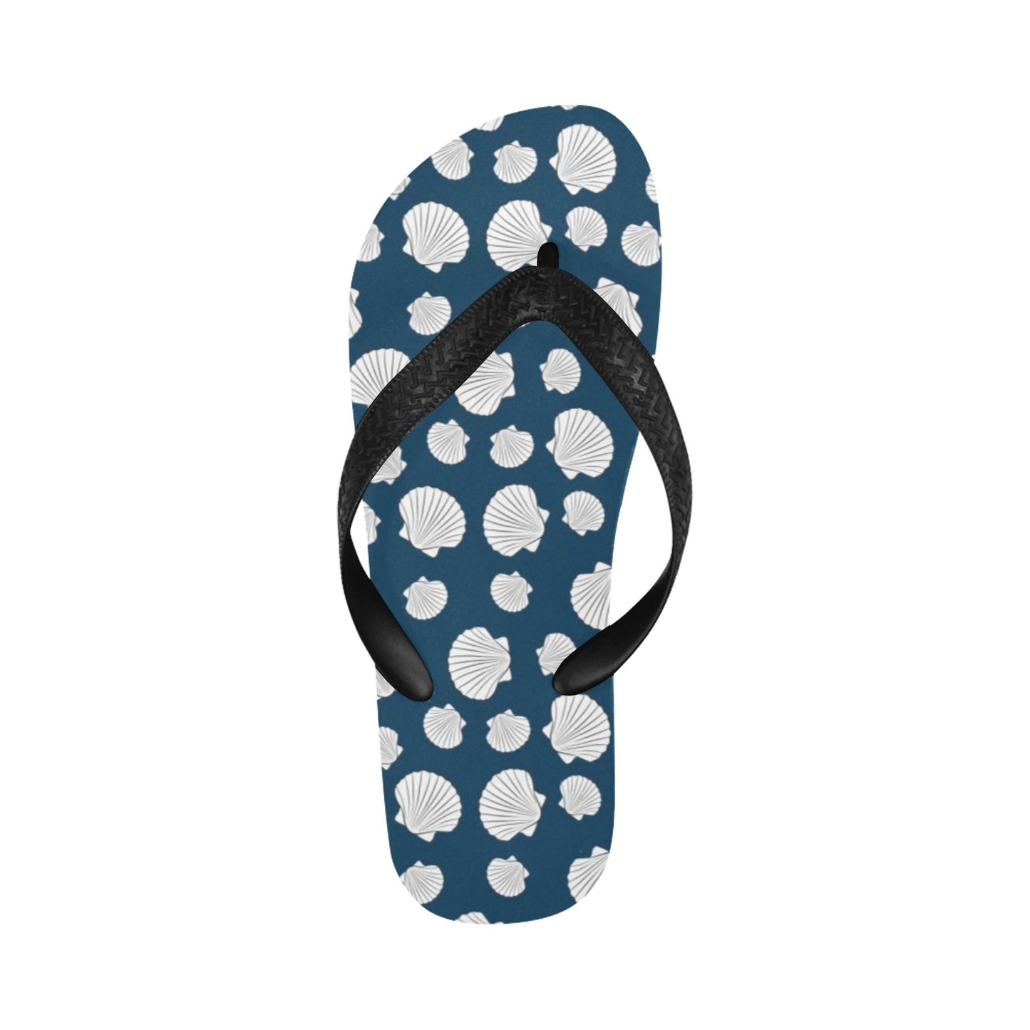 Seashell Print Design LKS3012 Flip Flops