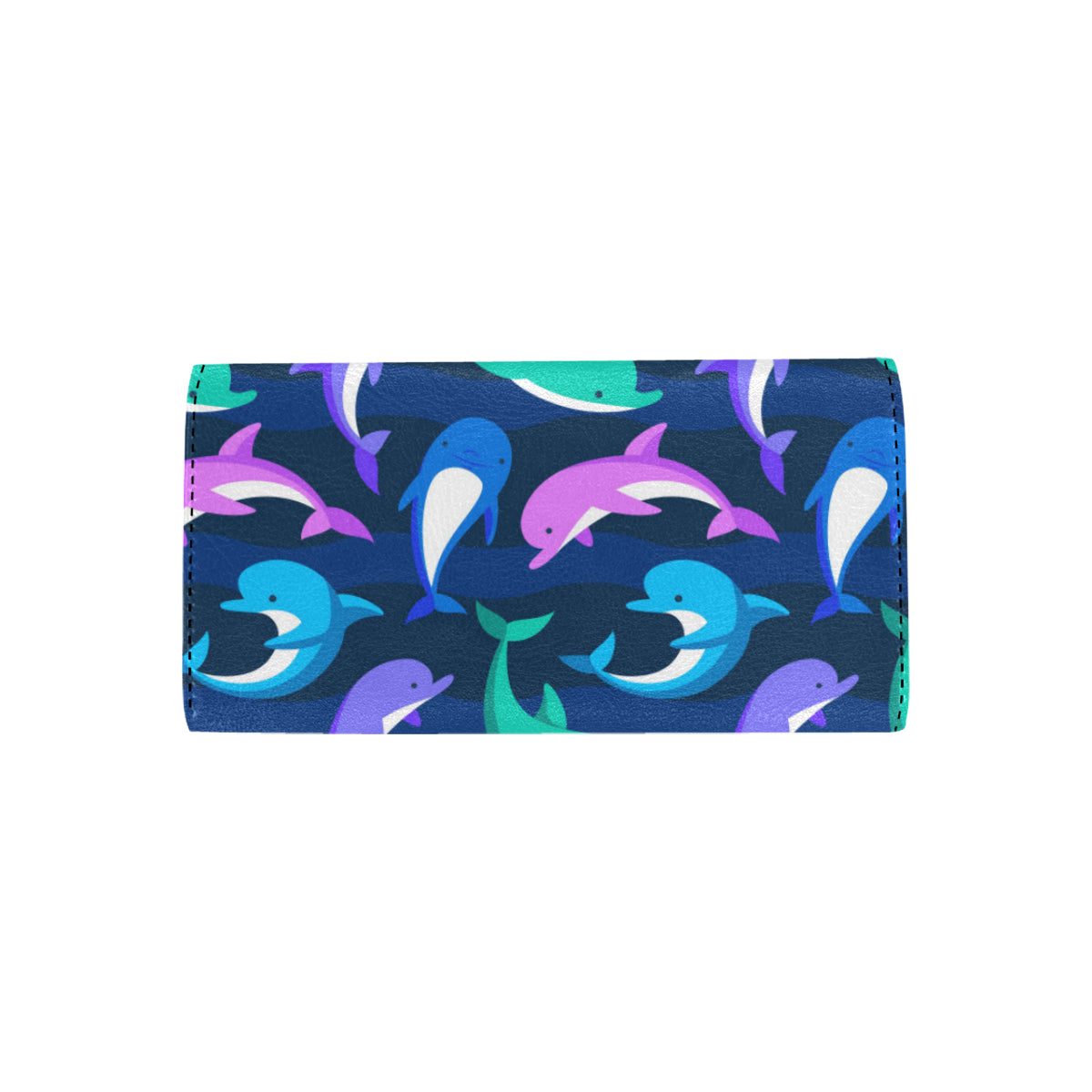 Dolphin Baby Women's Trifold Wallet