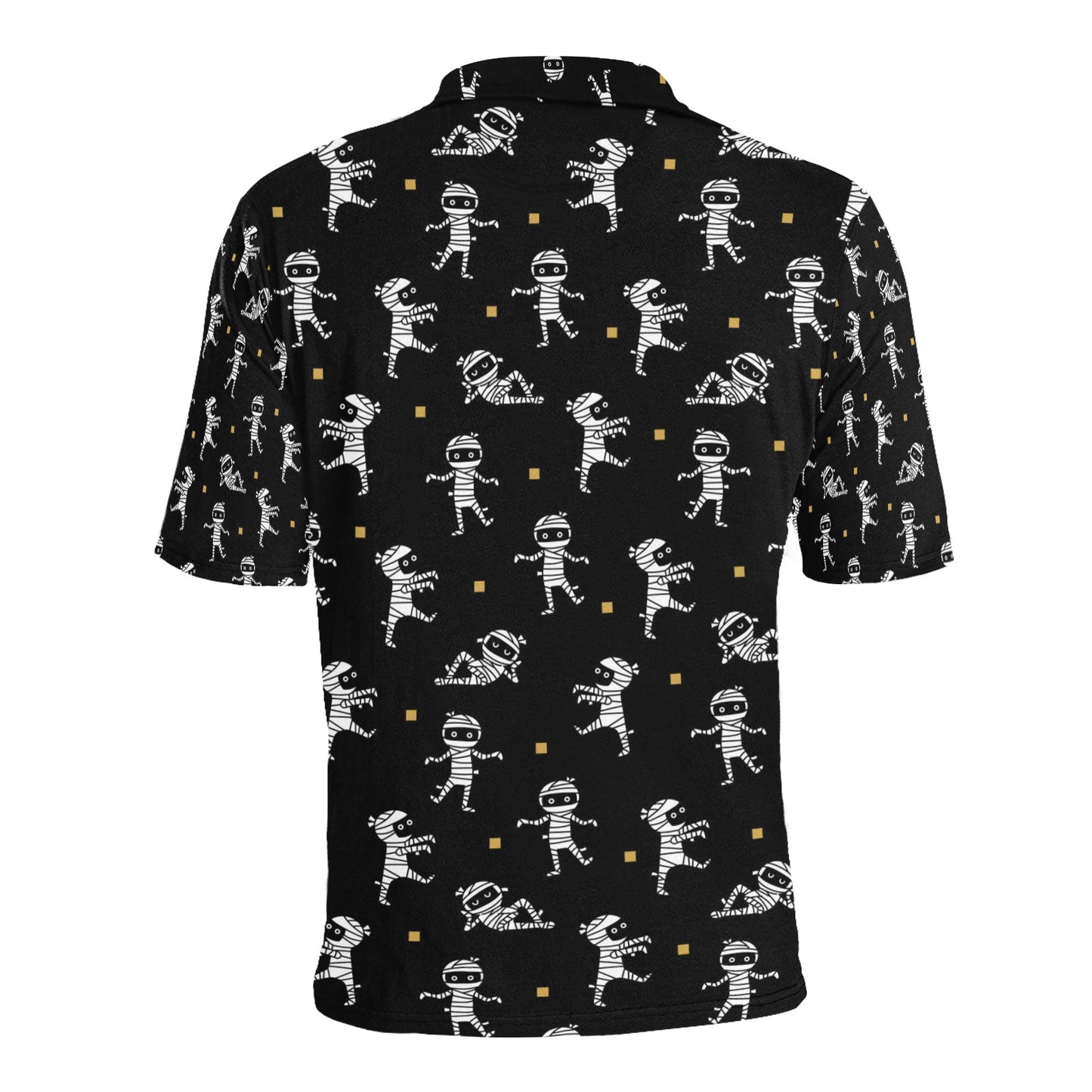 Mummy Cute Print Design LKS301 Men Polo Shirt